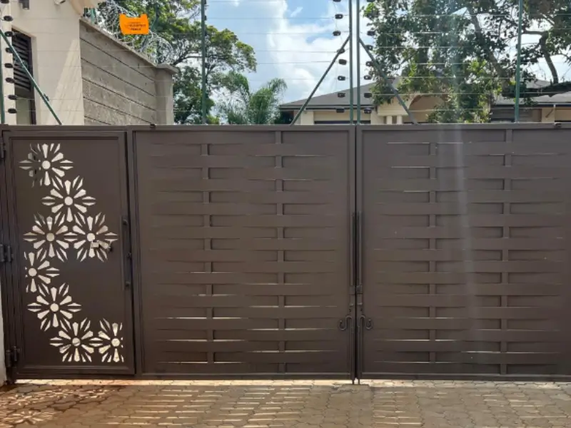 Steel Fabricated Metal Gates in Kenya